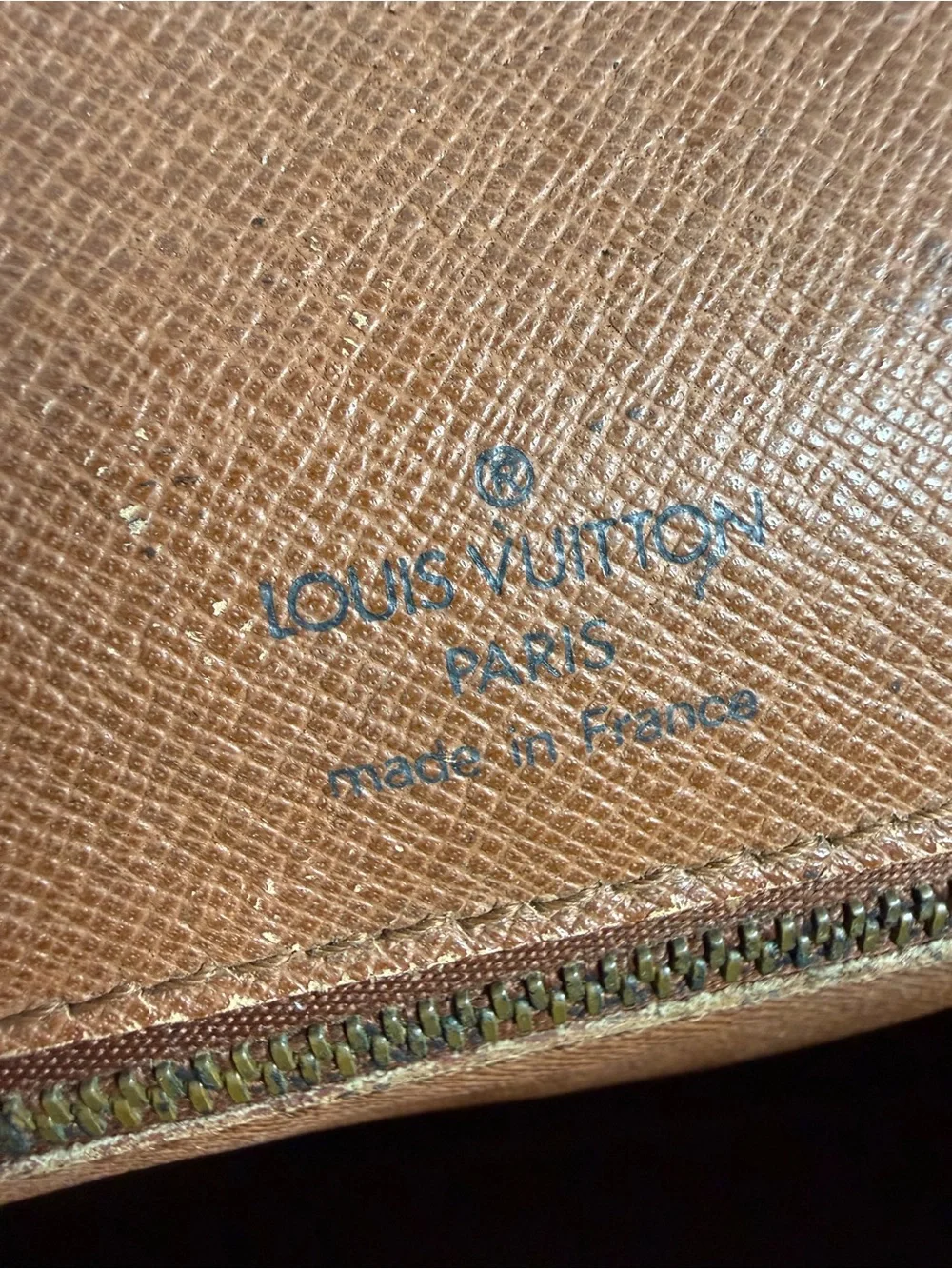 Vintage Louis Vuitton Monceau 28 Monogram Canvas Handbag